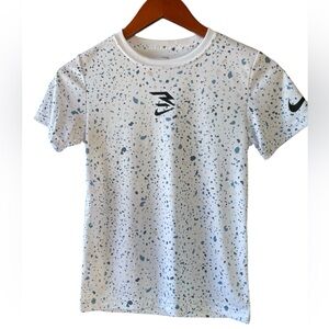 Nike 3Brand Boys Large Splatter Printed T-Shirt size Small